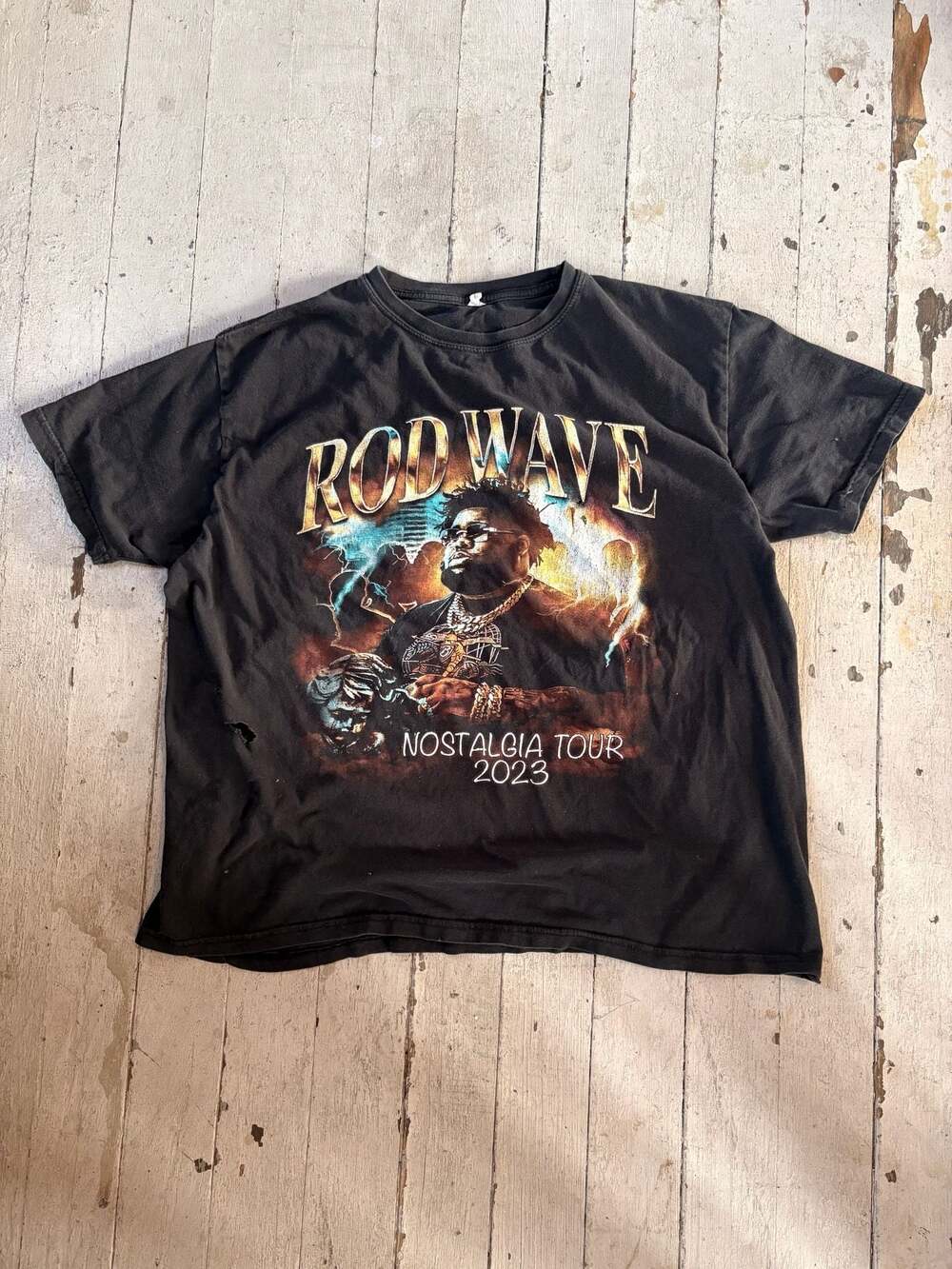 Rod Wave Nostalgia Tour 2023 Graphic Concert T-Shirt